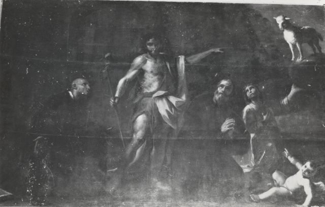 Anonimo — Preti Mattia - sec. XVII - Apparizione dell'agnello al beato Gerardo e Raimondo — insieme